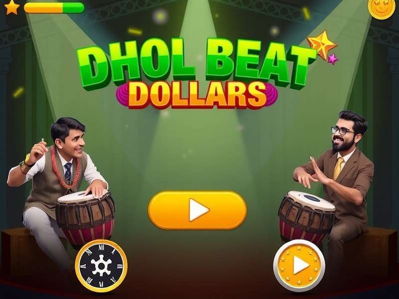 Dhol Beat Dollars Game Screenshot